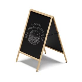 Outdoor Wood Blackboard
