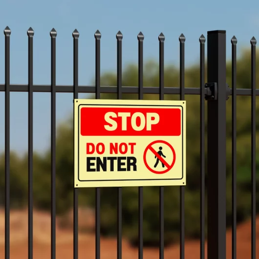 GarriGrip Garrison Fencing Sign Mount