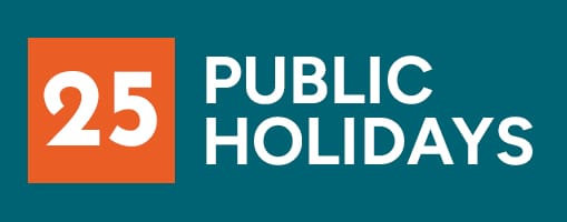 2025 Public Holidays
