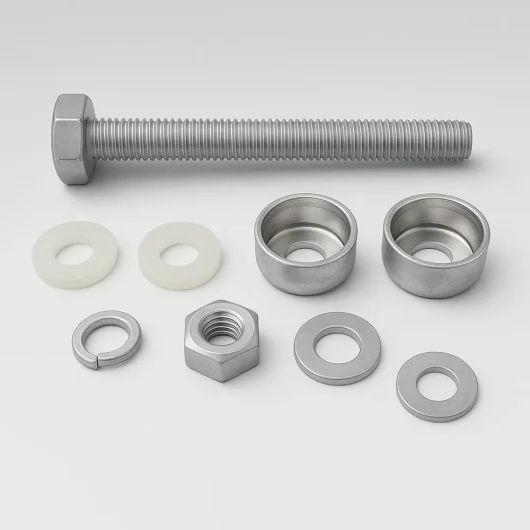 Security Hex Bolt and Washer Set Security Hex Bolt and Washer Set