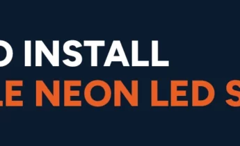 How to Install Flexible Neon LED Strip