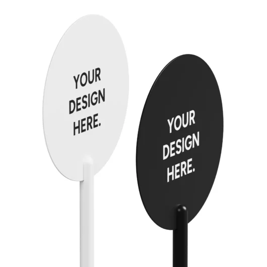 Mira Circle Standing Round Sign Mira Circle Standing Round Sign