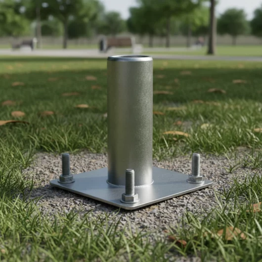 Surface Mount Sign Post Sleeve Surface Mount Sign Post Sleeve