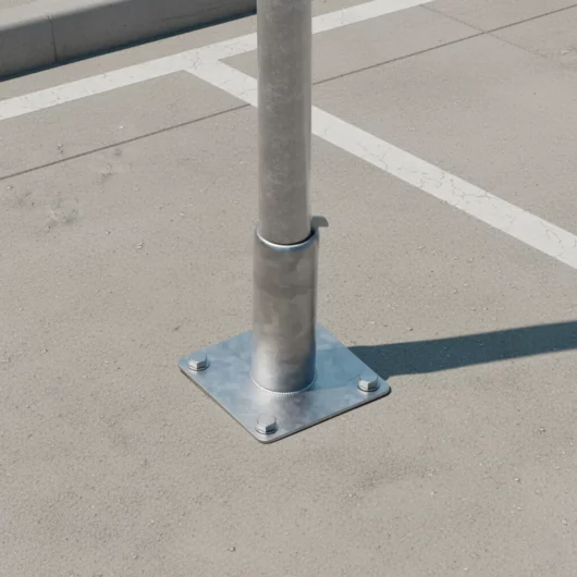 Surface Mount Sign Post Sleeve Surface Mount Sign Post Sleeve