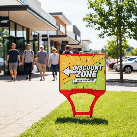 Vibe Real Estate Lawn Sign Frame Vibe Real Estate Lawn Sign Frame