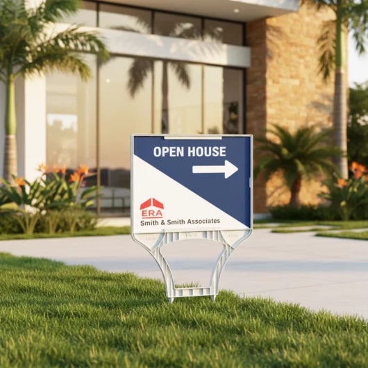 Vibe Real Estate Lawn Sign Frame Vibe Real Estate Lawn Sign Frame