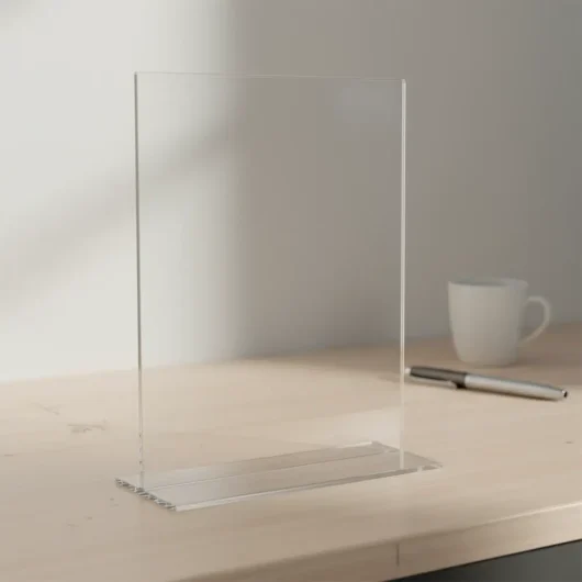 T-Shape Acrylic Sign Holder T-Shape Acrylic Sign Holder