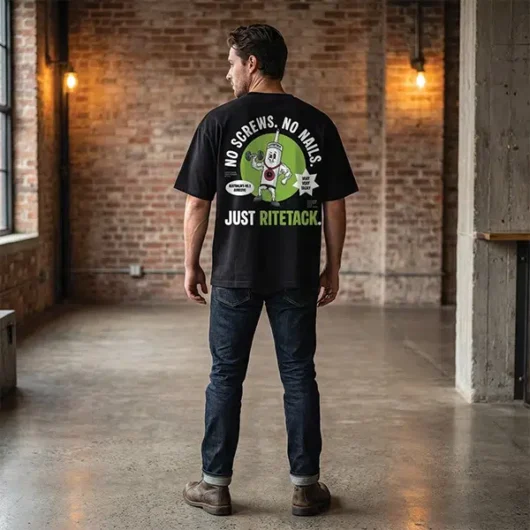Heavyweight Ritetack Mascot T-Shirt Heavyweight Ritetack Mascot T-Shirt