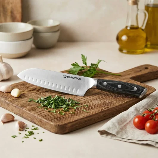 Stainless Steel Santoku Pro Chef Knife
